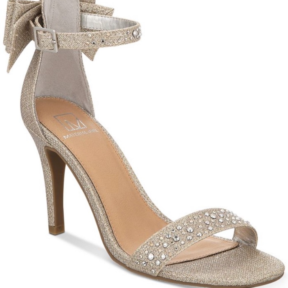 Material girl Beverly Bow Dress Sandals